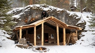 Digging Deep | How I Built a Massive Log Dugout from Scratch