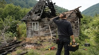 Man Finds a Ruined Cabin in the Forest and Brings It Back to Life
