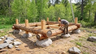 How I Built My Dream Log House in 3 Months