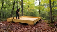 Man Builds House in Forest in 35 Days Alone