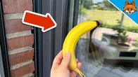 Clean your Windows with a Banana and WATCH WHAT HAPPENS(Surprising)