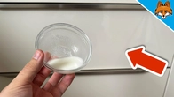 How to remove Grease from Kitchen Cabinets(WITHOUT scrubbing)