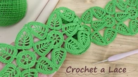 Very beautiful FLORAL CROCHET LACE detailed master class Ленточное КРУЖЕВО вязание крючком МК