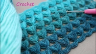 Шикарно и просто! УЗОР КРЮЧКОМ легкое ВЯЗАНИЕ для новичков EASY Crochet for beginners