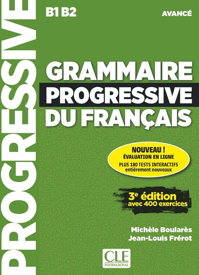 Grammaire Progressive du Francais 3e Edition Avance Livre + CD + Livre-web 100% interactif