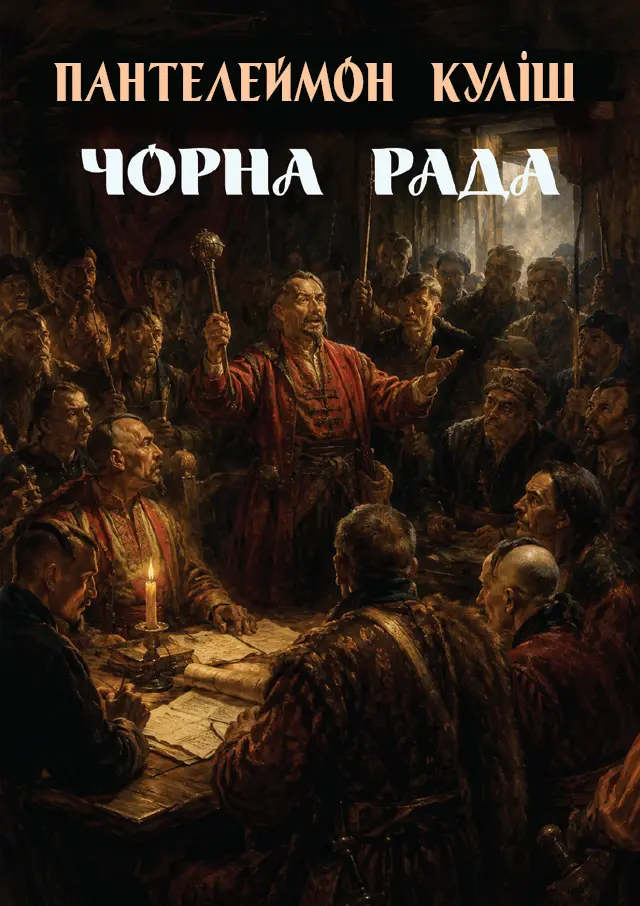 Обкладинка "Чорна рада"