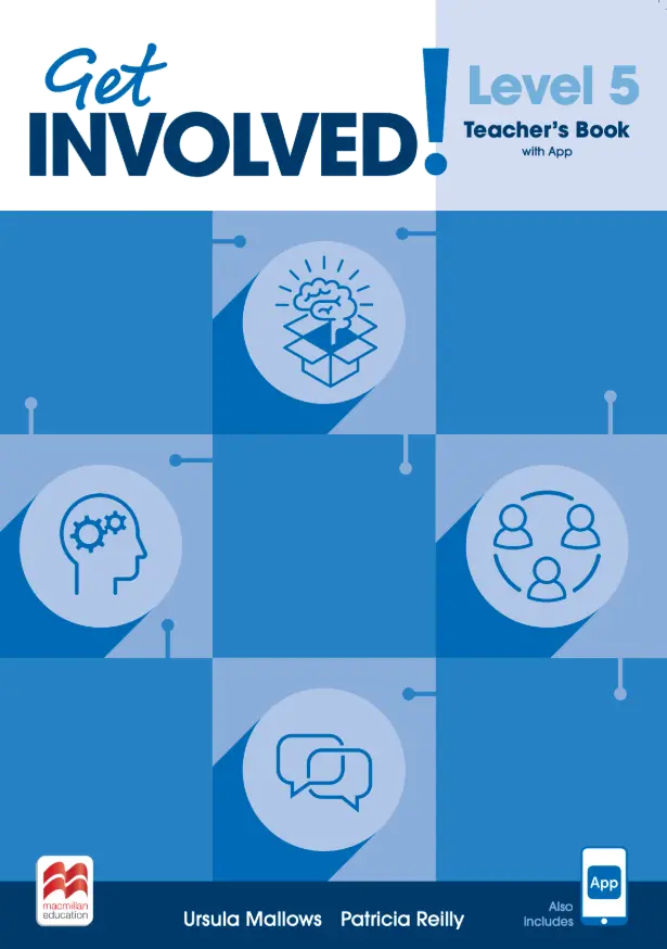 Обкладника "Get Involved for Ukraine 5 Teacher's Book with App" Обкладинка "Get Involved for Ukraine 5 Teacher's Book with App"