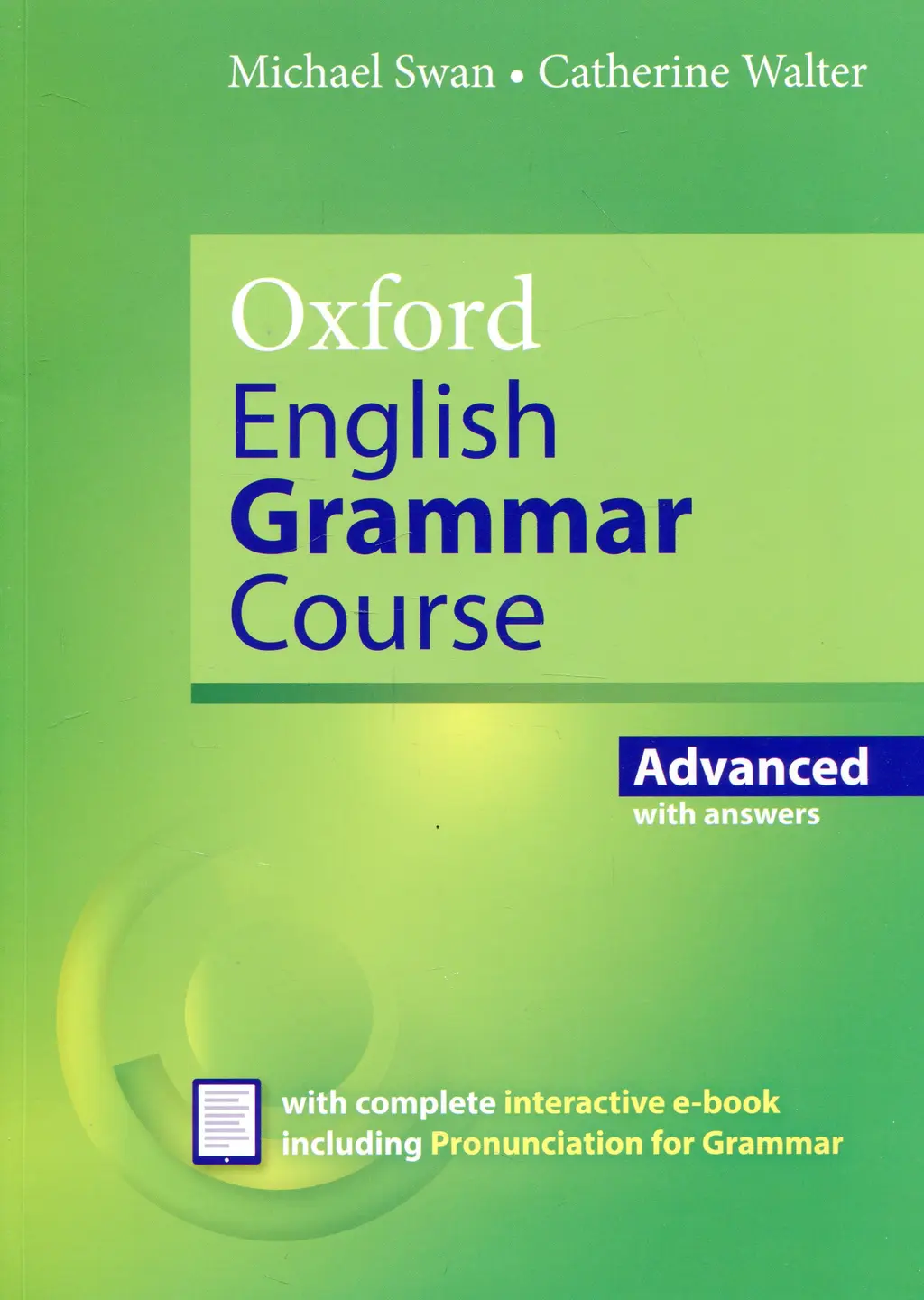 Обкладника "Oxford English Grammar Course REVISED: ADV w/key & EBOOK PK" Обкладинка "Oxford English Grammar Course REVISED: ADV w/key & EBOOK PK"