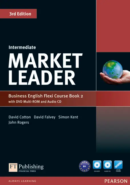 Обкладинка "Market Leader 3rd Intermediate. Flexi 2 +DVD+CD SB"