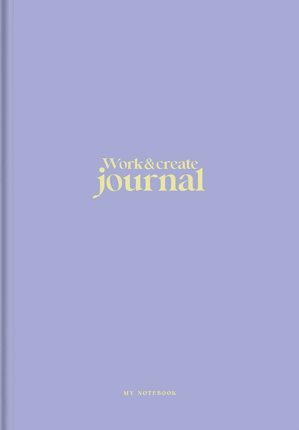 Зошит для записів у клітинку "Work&create journal" - Kebuk