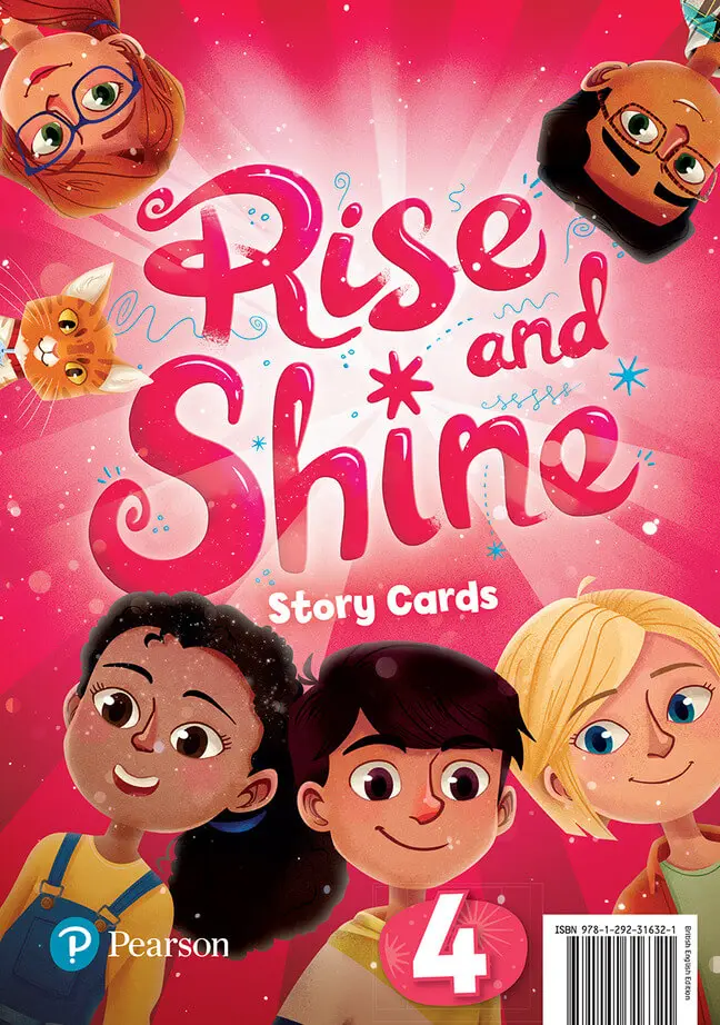 Обкладника "Rise and Shine Level 4. Story Cards" Обкладинка "Rise and Shine Level 4. Story Cards"