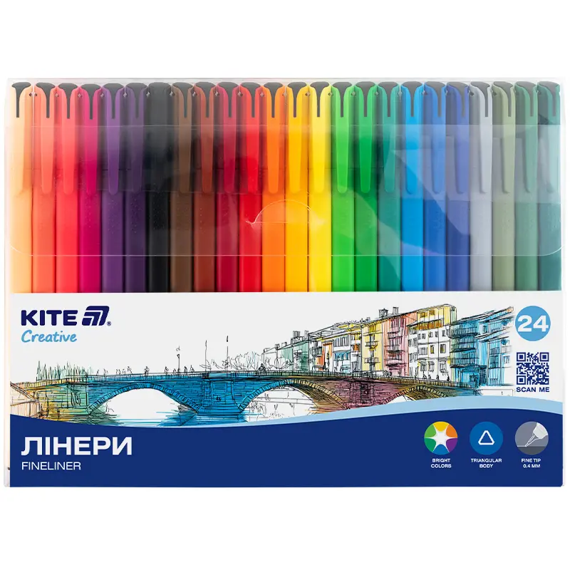 Лінери Kite Creative (24 кольори)