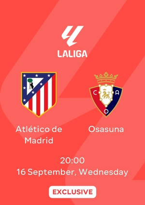 Atlético — Osasuna