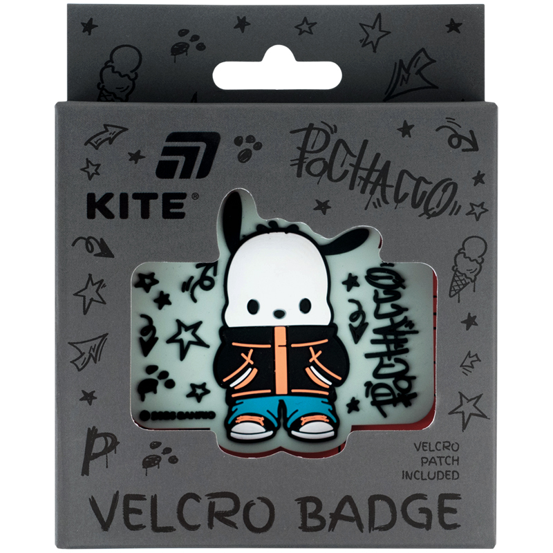 Бейдж на липучці Kite Pochacco