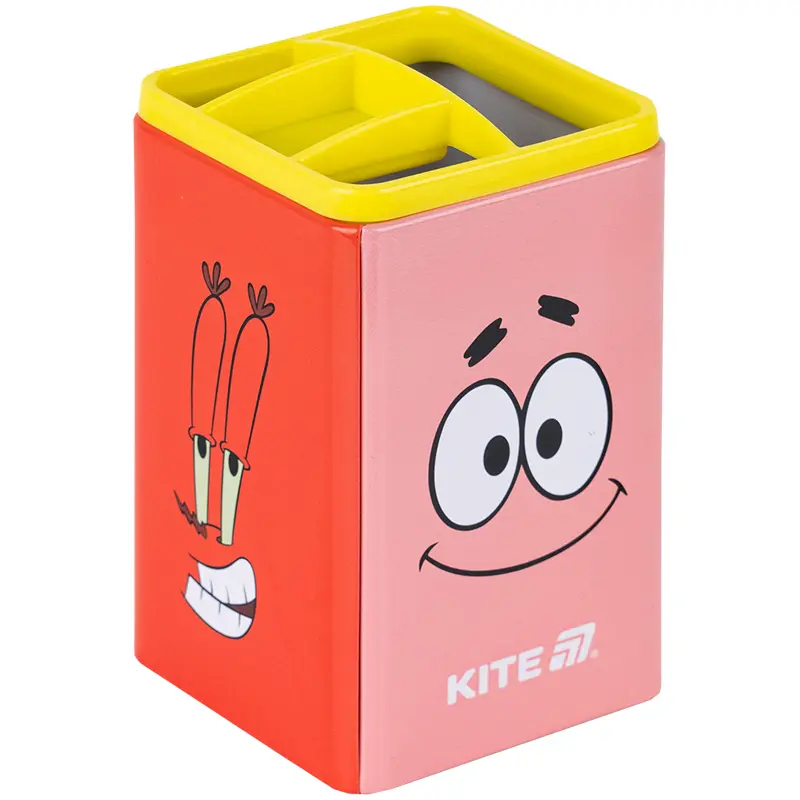 Стакан-підставка квадратна Kite Sponge Bob