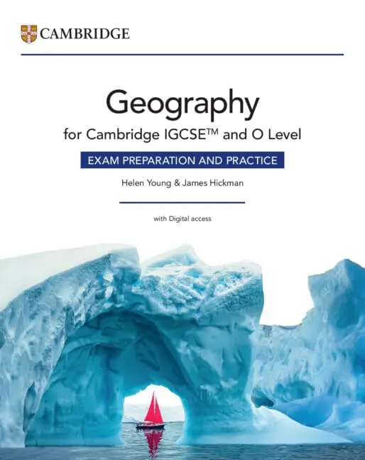 Обкладника "Cambridge IGCSE and O Level Geography Exam Preparation and Practice with Digital Access (2 Years)" Обкладинка "Cambridge IGCSE and O Level Geography Exam Preparation and Practice with Digital Access (2 Years)"