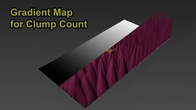 Ornatrix 3ds Max | Clump Count by PNG Gradient Map