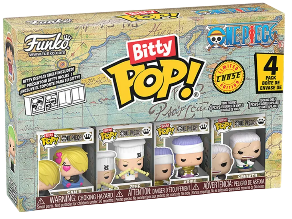 Обкладинка "Набір фігурок Funko Bitty Pop One piece Санджі"