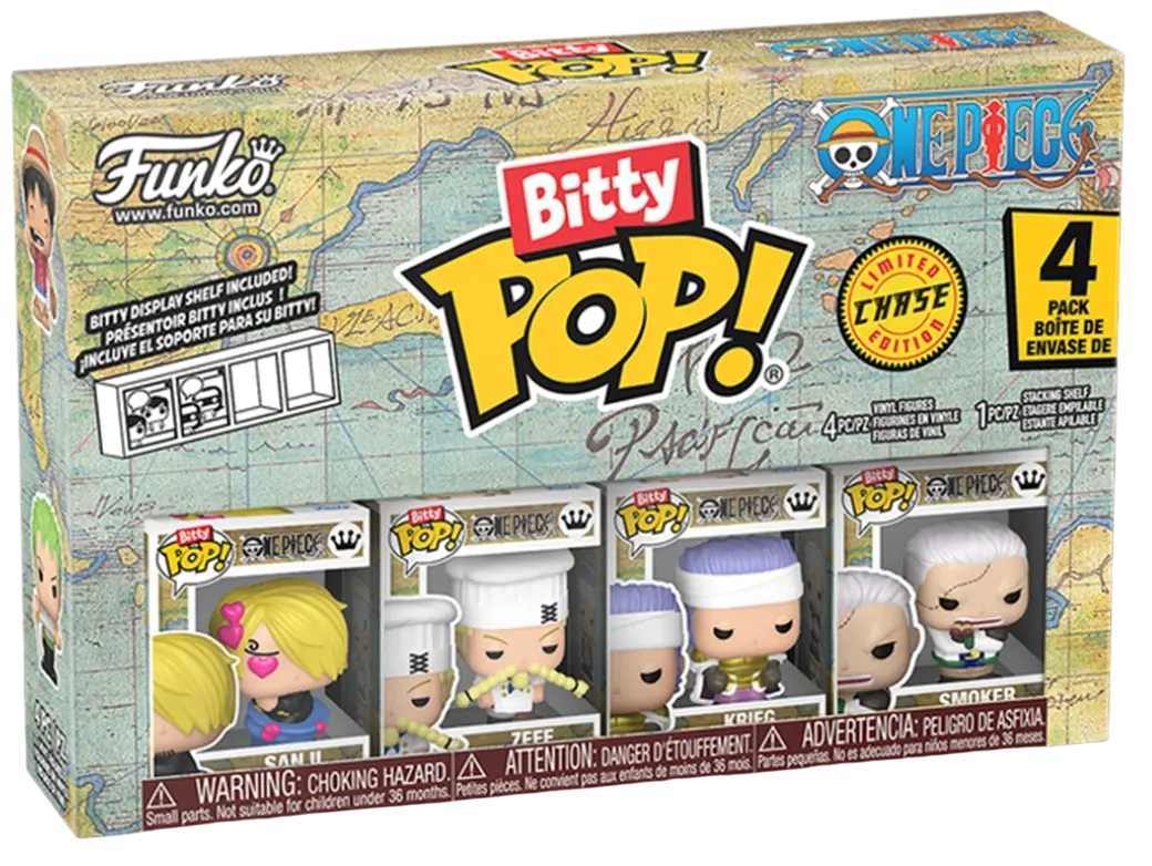 Набір фігурок Funko Bitty Pop One piece Санджі