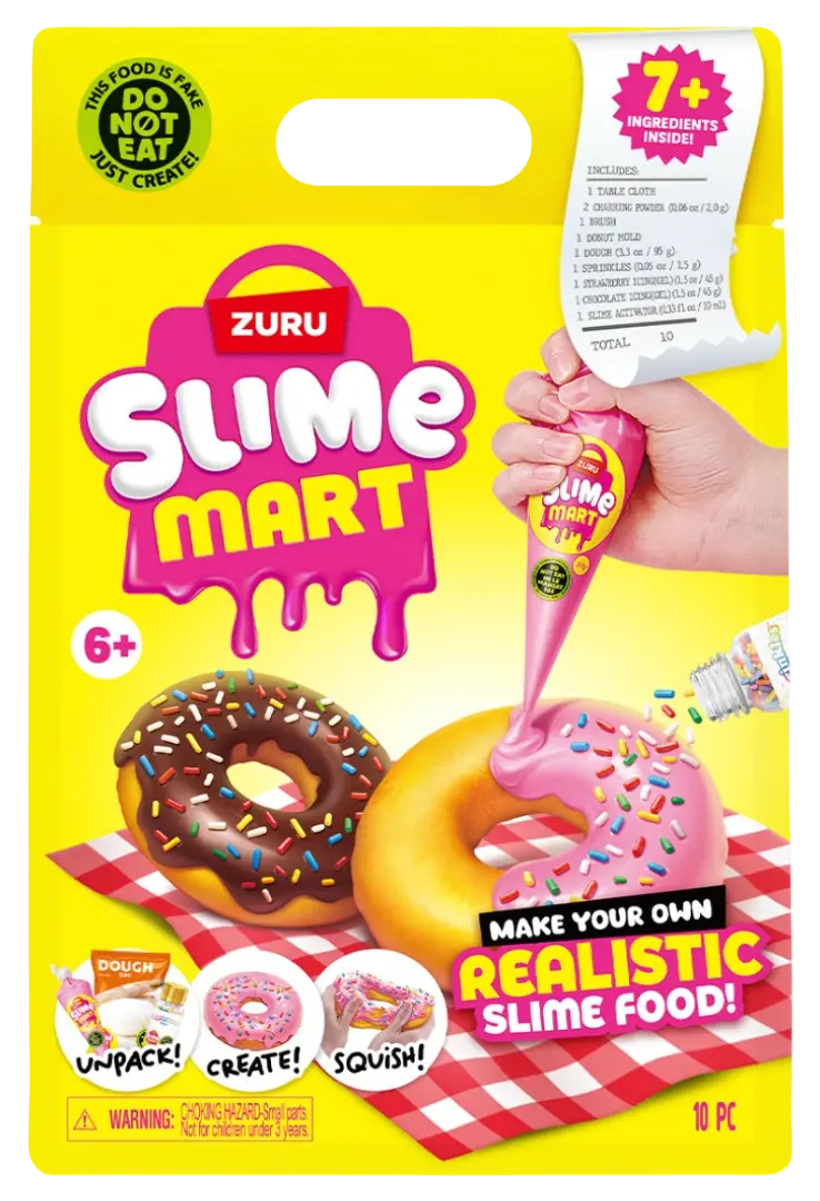 Ігровий набір Slime Mart Shopping Bag Пончик