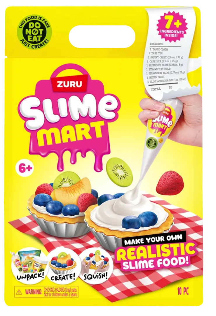 Ігровий набір Slime Mart Shopping Bag Фруктовий тарт