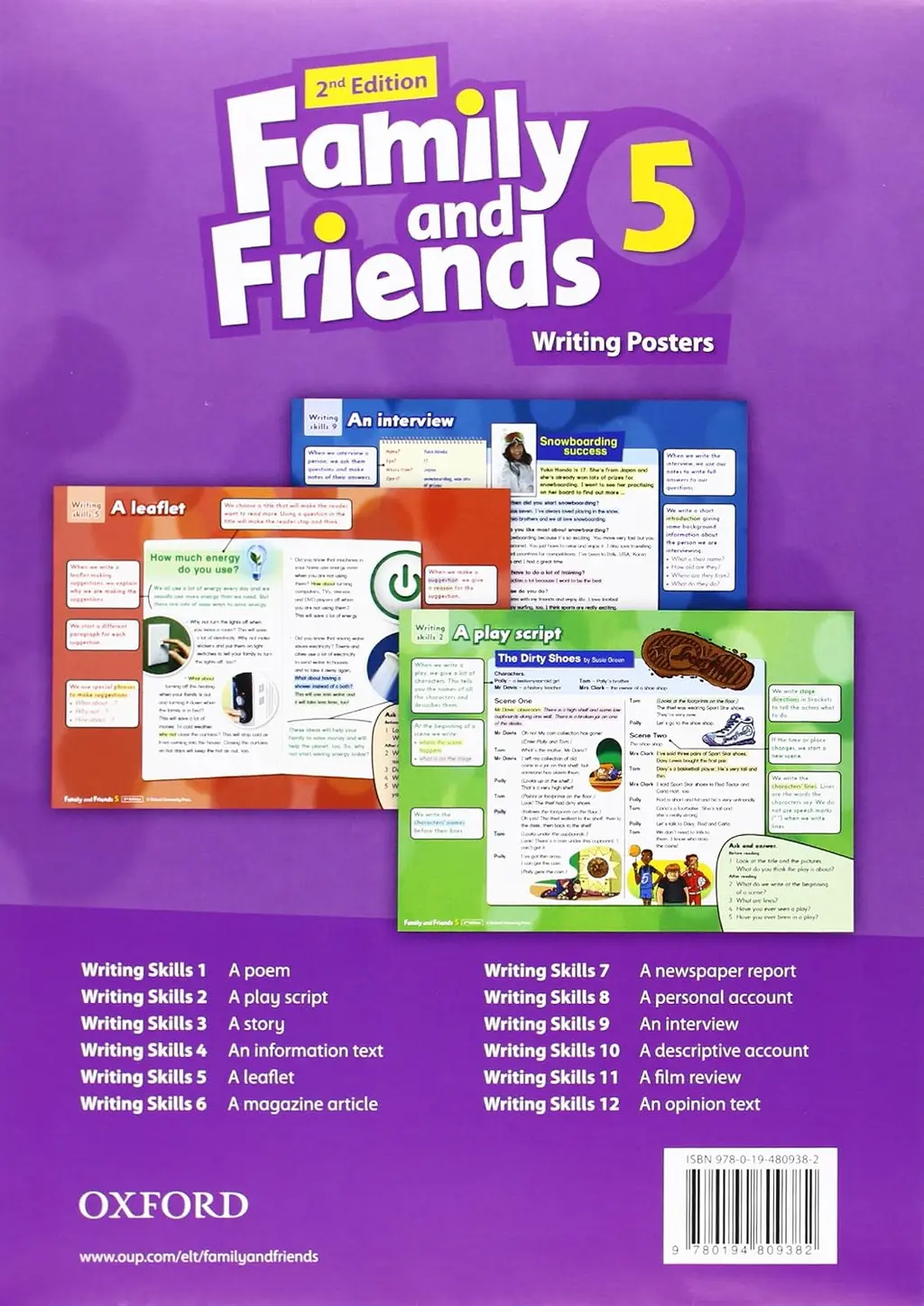 Обкладника "Family & Friends (2E) 5. Posters" Обкладинка "Family & Friends (2E) 5. Posters"