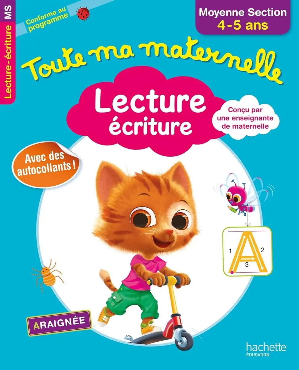 Lecture ecriture. Moyenne Section (4-5 ans)
