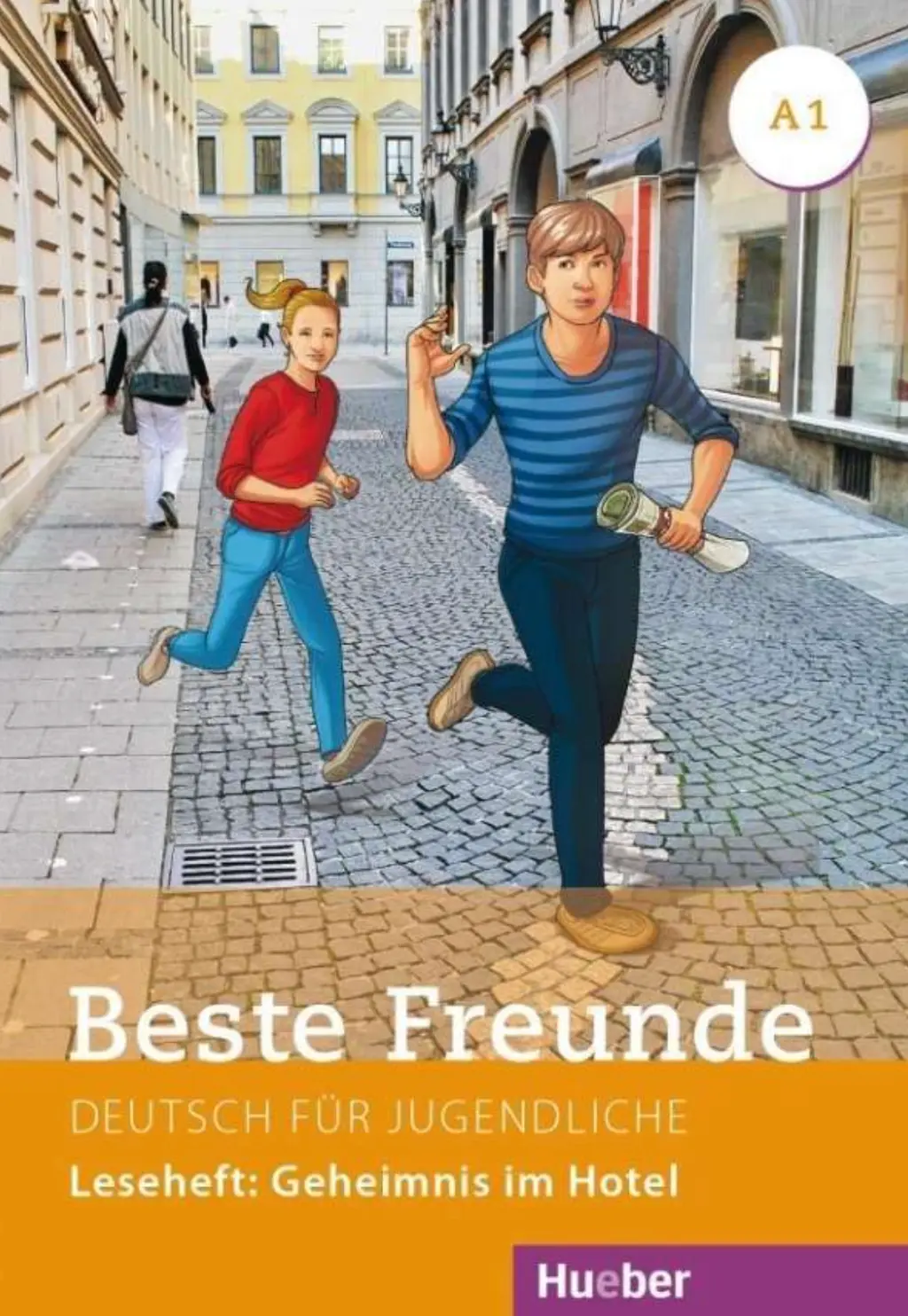 Обкладинка "Beste Freunde A1.1 Leseheft: Geheimnis im Hotel"