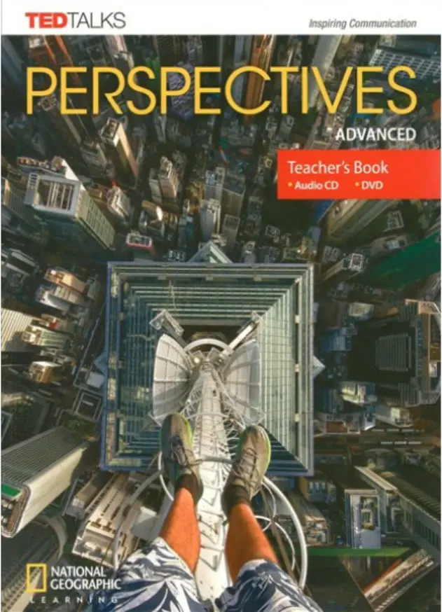 Обкладника "TED Talks: Perspectives Advanced Teacher's Book with Audio CD & DVD" Обкладинка "TED Talks: Perspectives Advanced Teacher's Book with Audio CD & DVD"