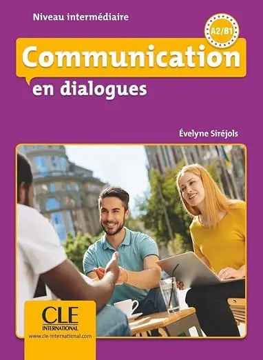 Обкладника "En dialogues Communication Niveau intermédiaire A2/B1 - Livre + CD" Обкладинка "En dialogues Communication Niveau intermédiaire A2/B1 - Livre + CD"