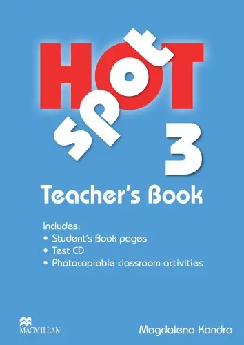 Обкладника "Hot Spot 3. Teacher's Book + Test CD" Обкладинка "Hot Spot 3. Teacher's Book + Test CD"
