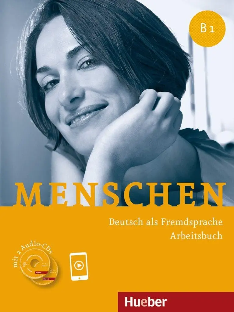 Обкладника "Menschen B1. Arbeitsbuch mit Audio-CDs" Обкладинка "Menschen B1. Arbeitsbuch mit Audio-CDs"