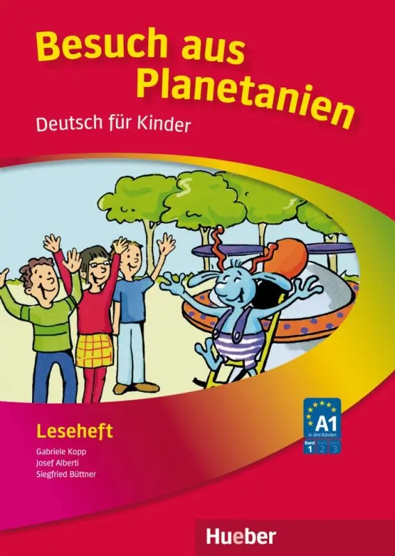 Обкладника "Planetino, Besuch aus Planetanien, Leseheft" Обкладинка "Planetino, Besuch aus Planetanien, Leseheft"
