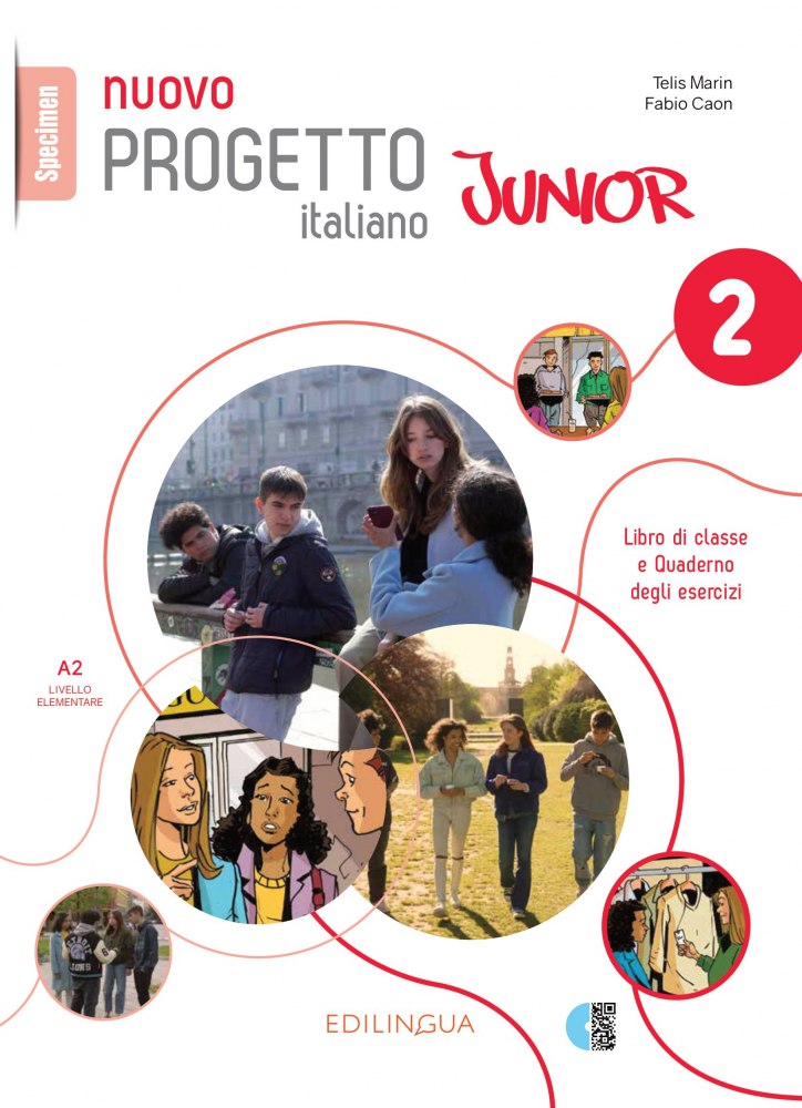 Progetto Italiano Junior Nuovo 2 Libro & Quaderno +...