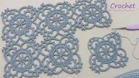 Crochet a SUPER EASY & LOVELY Square for Beginners! CROCHET PATTERN Step by Step Tutorial