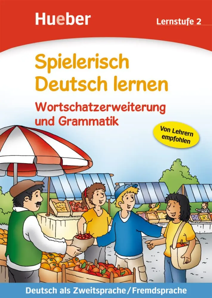 Обкладника "Spielerisch Deutsch lernen. Lernstufe 2" Обкладинка "Spielerisch Deutsch lernen. Lernstufe 2"