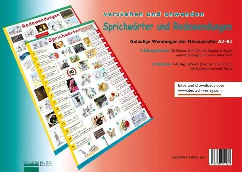 Plakate Sprichworter und Redewendungen