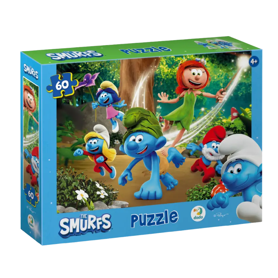 Обкладинка "Пазл «The Smurfs. Принцеса Листка»"