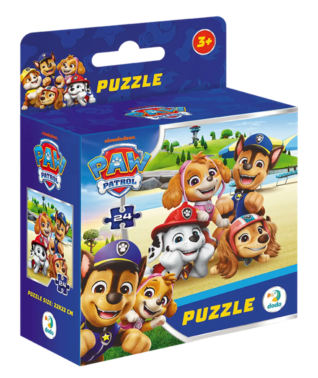 Пазл на 24 елементи Paw Patrol. День на пляжі