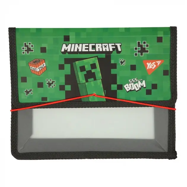 Обкладинка "Папка для зошитів YES пласт. на резинці В5 Minecraft"