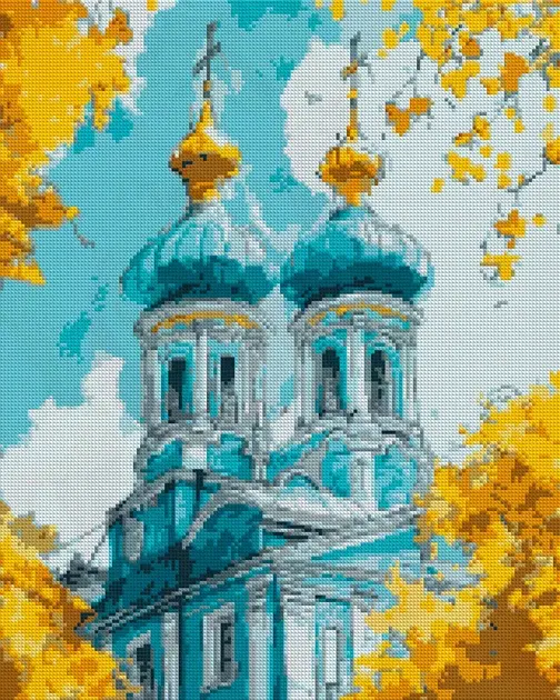 Алмазна мозаїка SANTI Софія Київська, 40*50 см на підрамнику