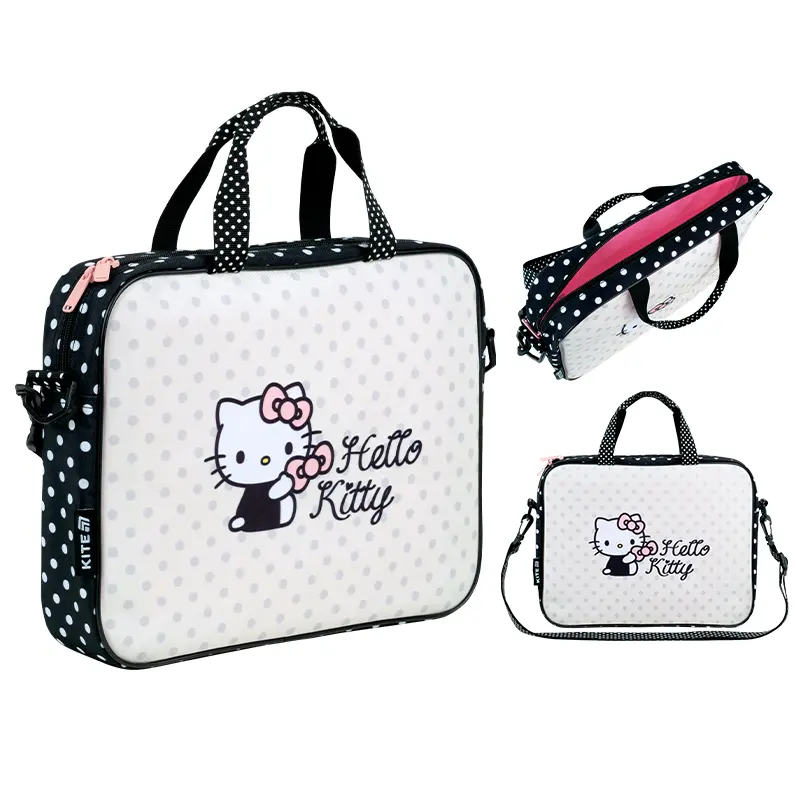 Шкільна текстильна сумка Kite Hello Kitty