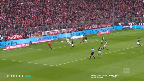 Round 25. Bayern — Wolfsburg 6:0. Match overview