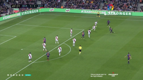 27 тур. Барселона — Райо Вальєкано 3:1. Огляд матчу