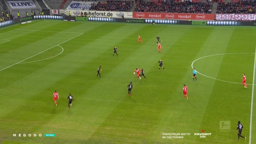 Round 25. Fortuna Düsseldorf — Eintracht Frankfurt 0:3. Match overview