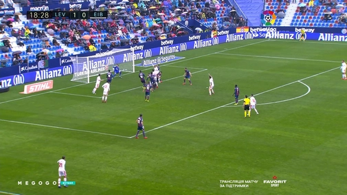 Round 29. Levante — Eibar 2:2. Match overview