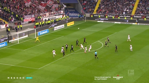 Round 27. Eintracht — Stuttgart 3:0. Match overview