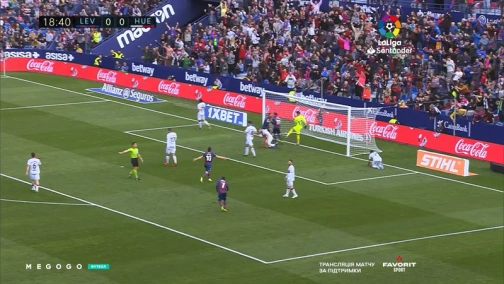 Round 31. Levante — Huesca 2:2. Match overview