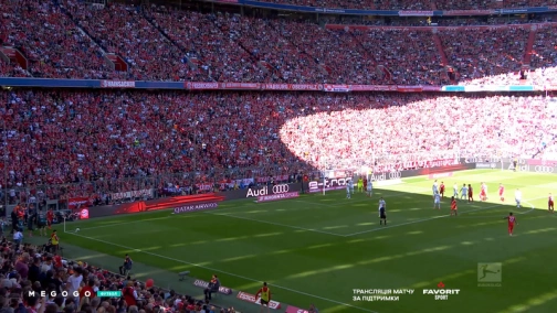Round 30. Bayern Munich — Werder Bremen 1:0. Match overview