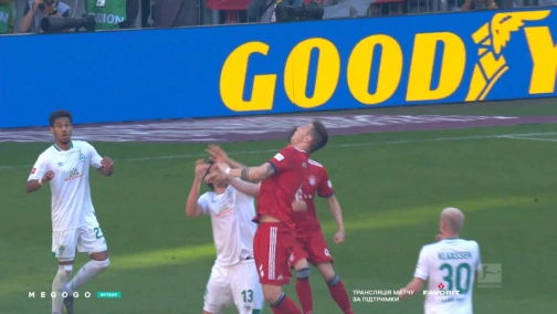 30 тур. Баварія — Вердер 1:0. Огляд матчу